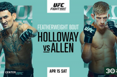 UFC格斗之夜：霍洛威Vs艾伦前瞻